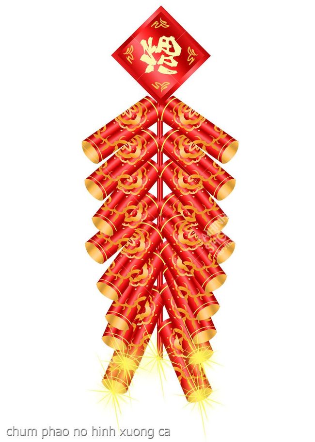 chum phao no hinh xuong ca